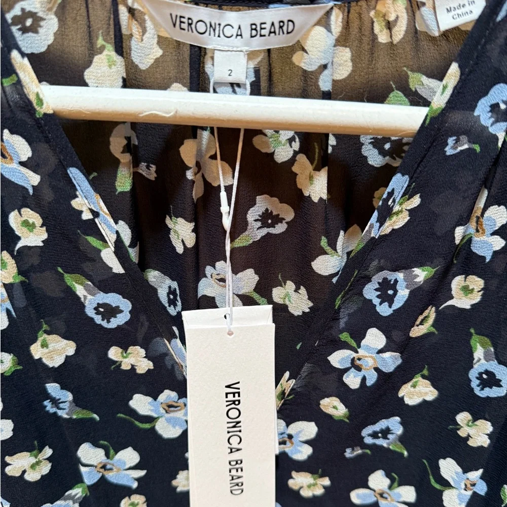 Veronica Beard - Alec Floral Blouse - Picture 8 of 10